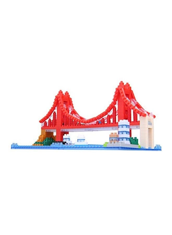 Nanoblock Golden Gate Bridge - Construction