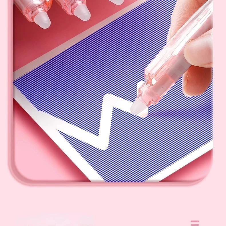 Smooth Writing Eresable Gel Pen - 12 Pcs 0.5mm