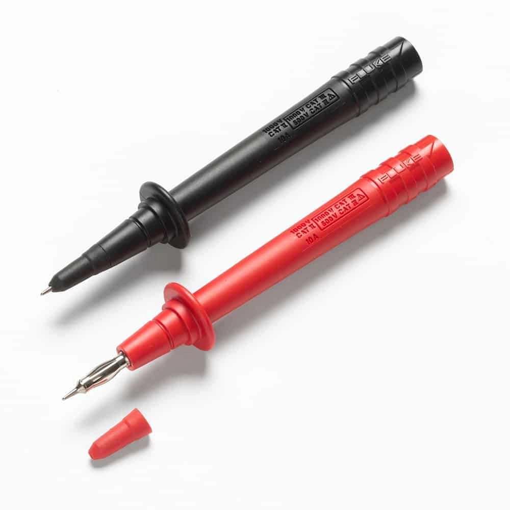 Fluke Lantern Tip Test Probe Set - 10 A 1000 V banana-style spring contacts CAT II
