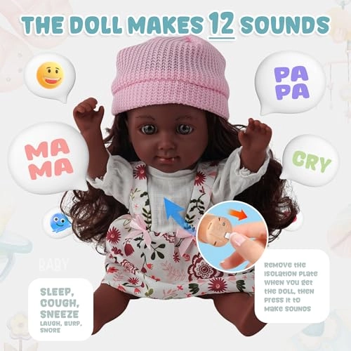Baby Doll - 12 inch Soft Vinyl Interactive Talking