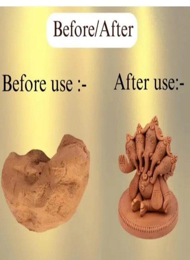 Natural Terracotta Pottery Sculpting Clay - 2Kg