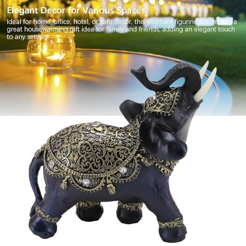 Elephant Figurine - Resin