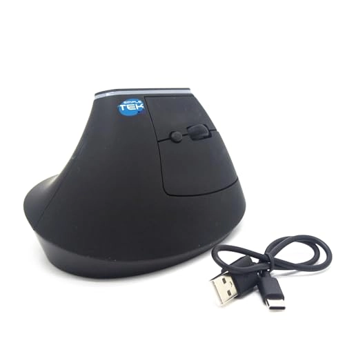 Ergonomic Vertical Mouse - Bluetooth Wi-Fi