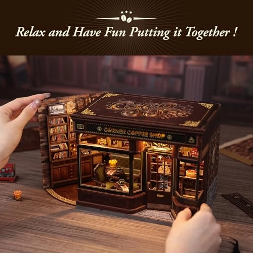 Book Nook Kit - Corner Coffee Shop