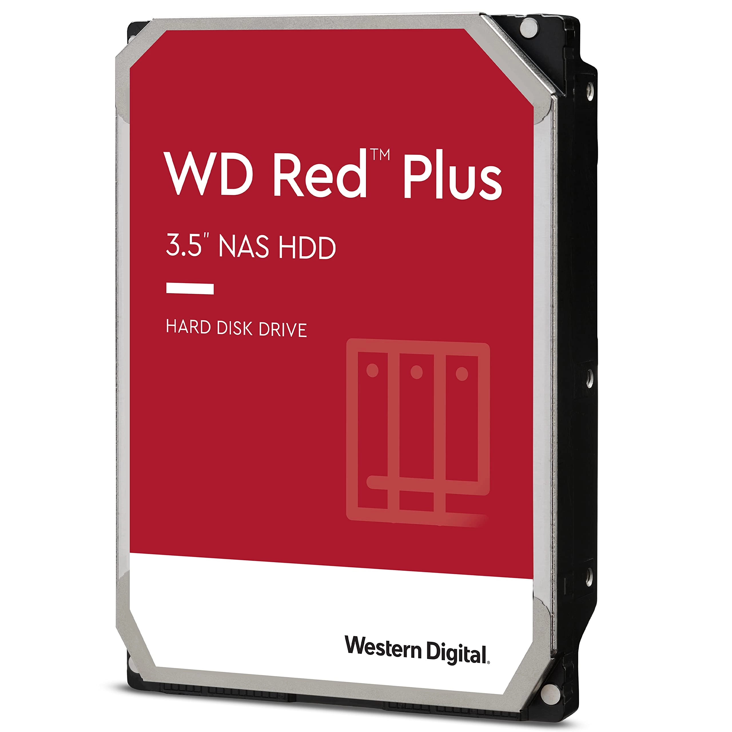 Western Digital Red Plus 3.5" 5400rpm 64MB SATA 6Gb/s (ST-6TBS/64-WD60EFRX) - 6TB