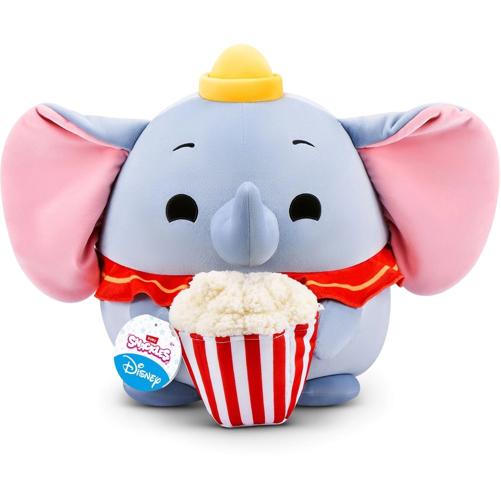 ZURU Dumbo & Popcorn - 14-Inch Plush Toy