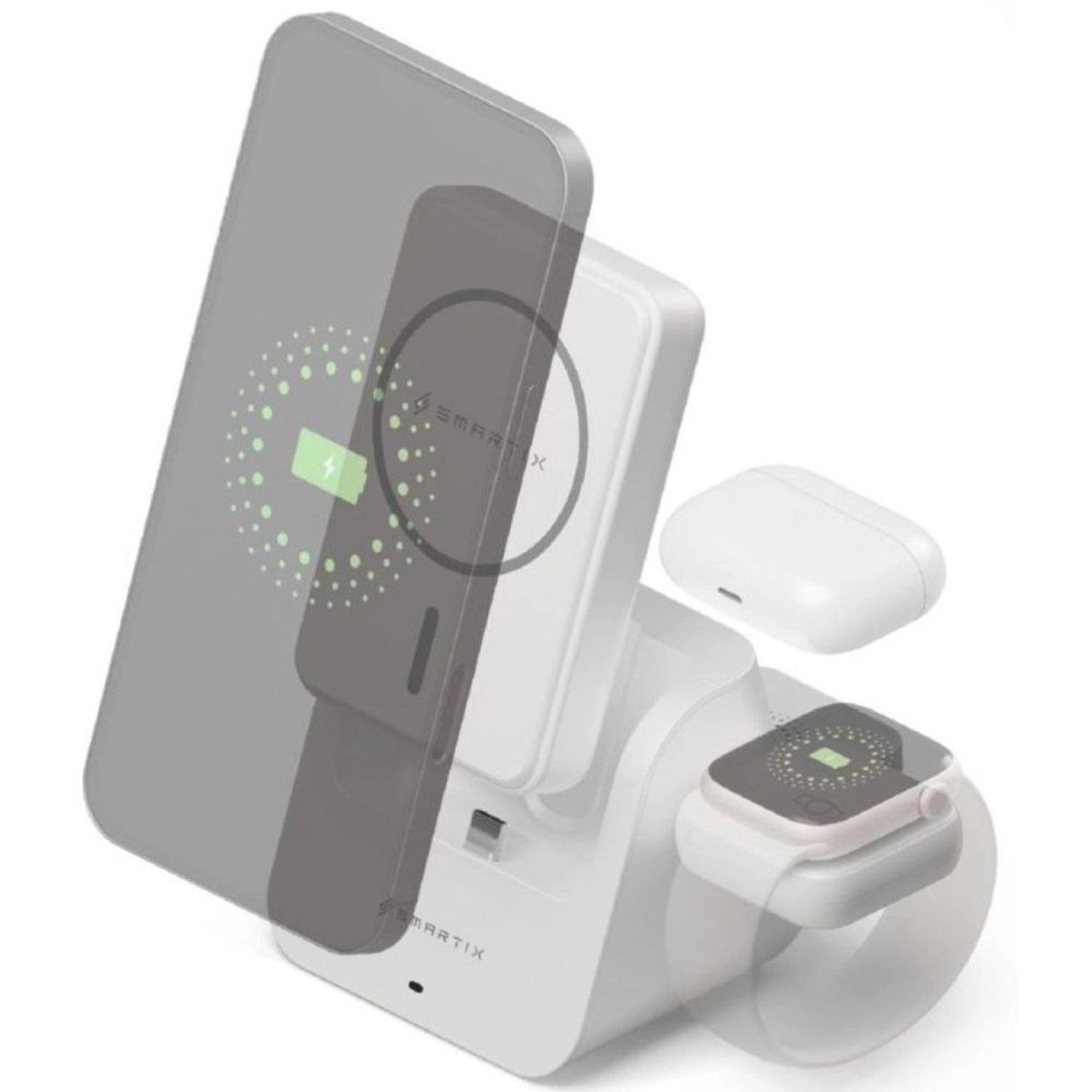 AirDock - 10000 mAh 2/5 Watts Fast charging Wireless