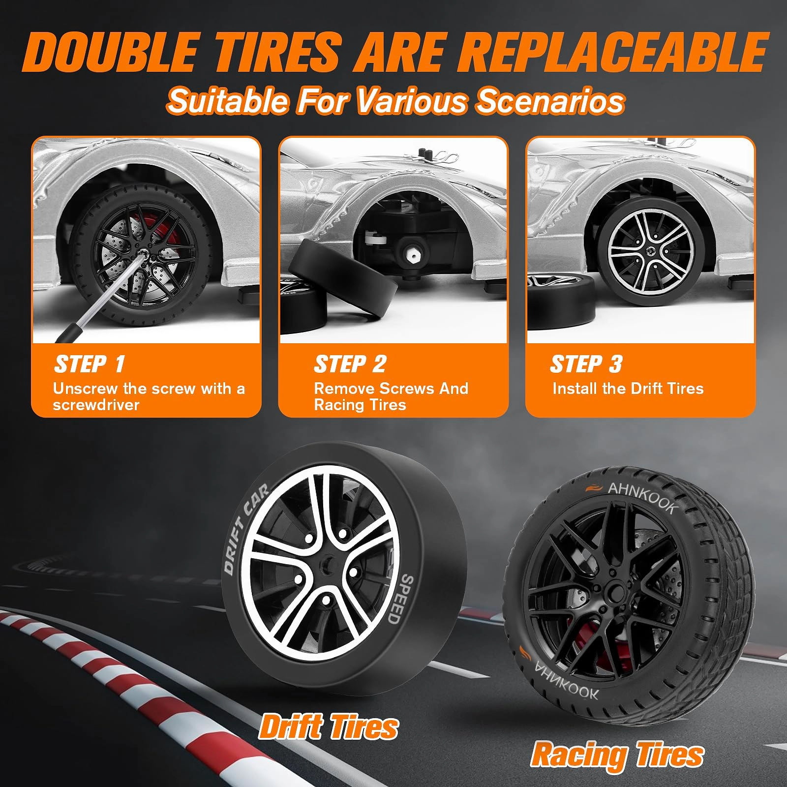 RC Drift Car - 1:16 Scale