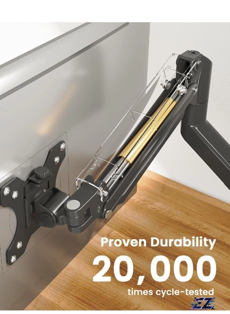 Single Monitor Arm - Single 13-32 Inch VESA 75x75/100x100mm