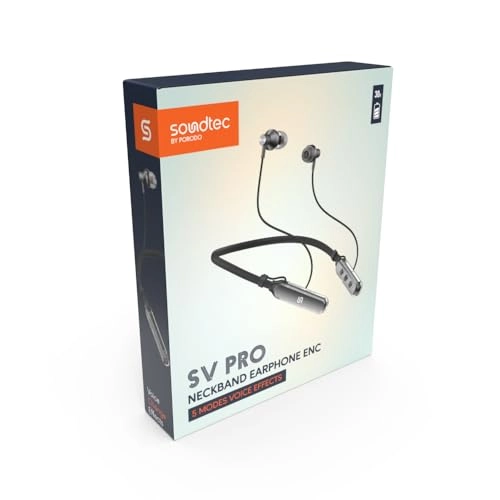 Soundtec Wireless Earbud neck band