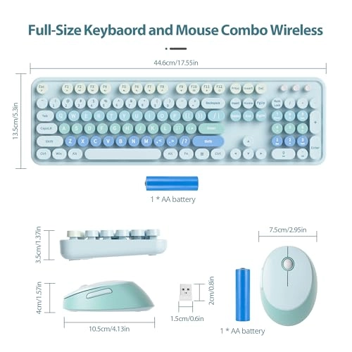 Wireless Keyboard & Mouse Set - US Wireless