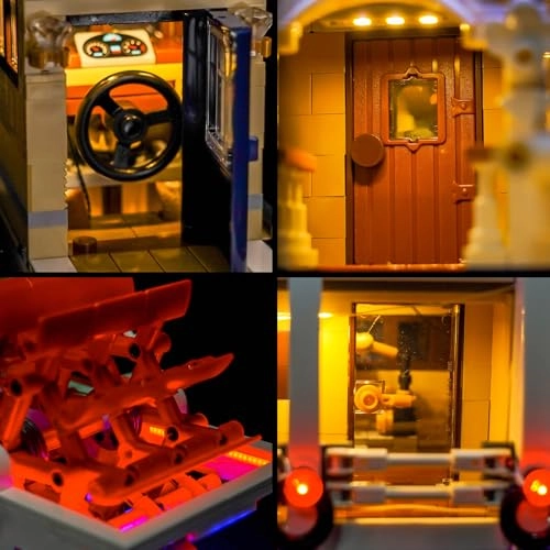 21356 River Steamboat - Remote Control LED Light Kit Compatible