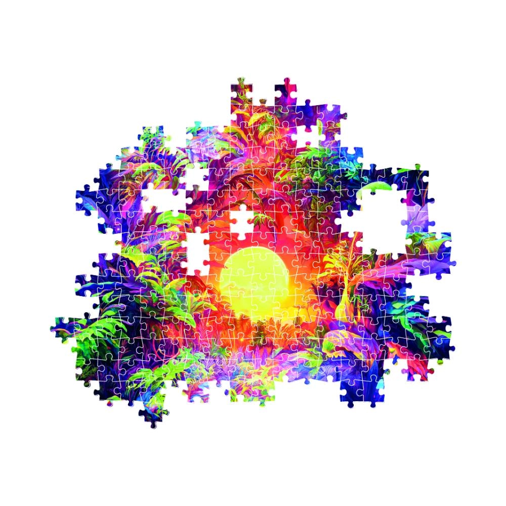 Psychedelic Colorboom Puzzle (ALGT-35530) - 500 pcs