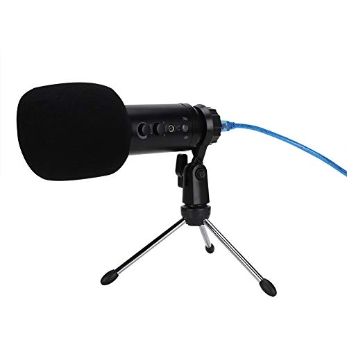 Metal Condenser Recording USB Microphone
