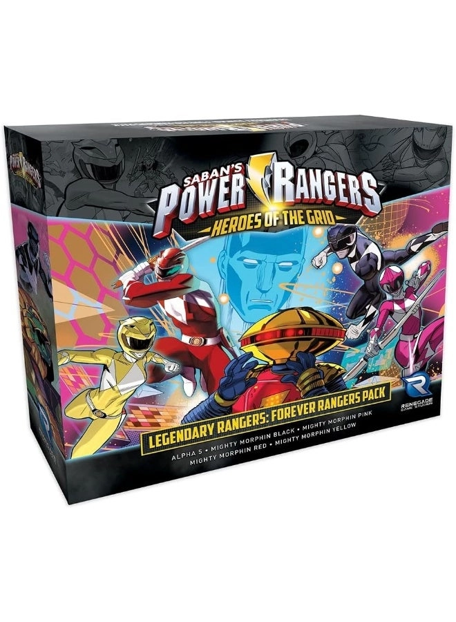 Power Rangers: Heroes of the Grid: The Legendary Rangers: Forever Rangers Pack
