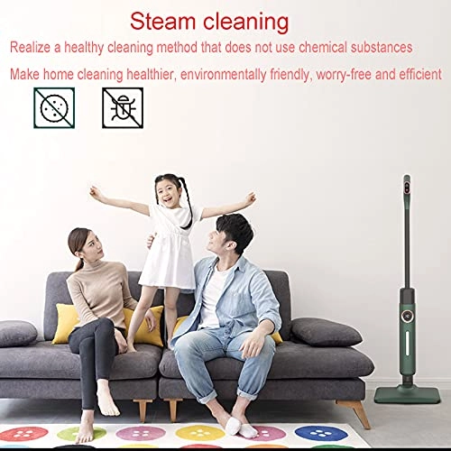 Handheld Steam Mop Cleaner - Silver 1 Mop Pad Flat mop