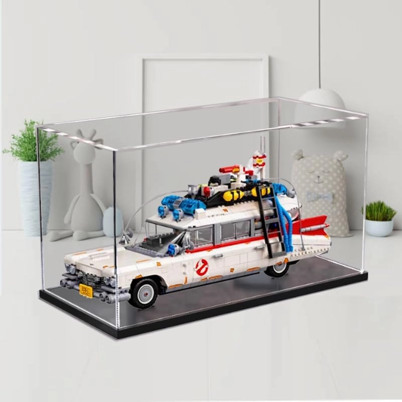 Clear Acrylic Display Case for LEGO Icons 10274 - Ghostbusters ECTO-1