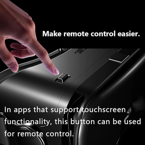 VR Headset - 120° FOV Blue Light Blocking Lenses 5-7 Inch