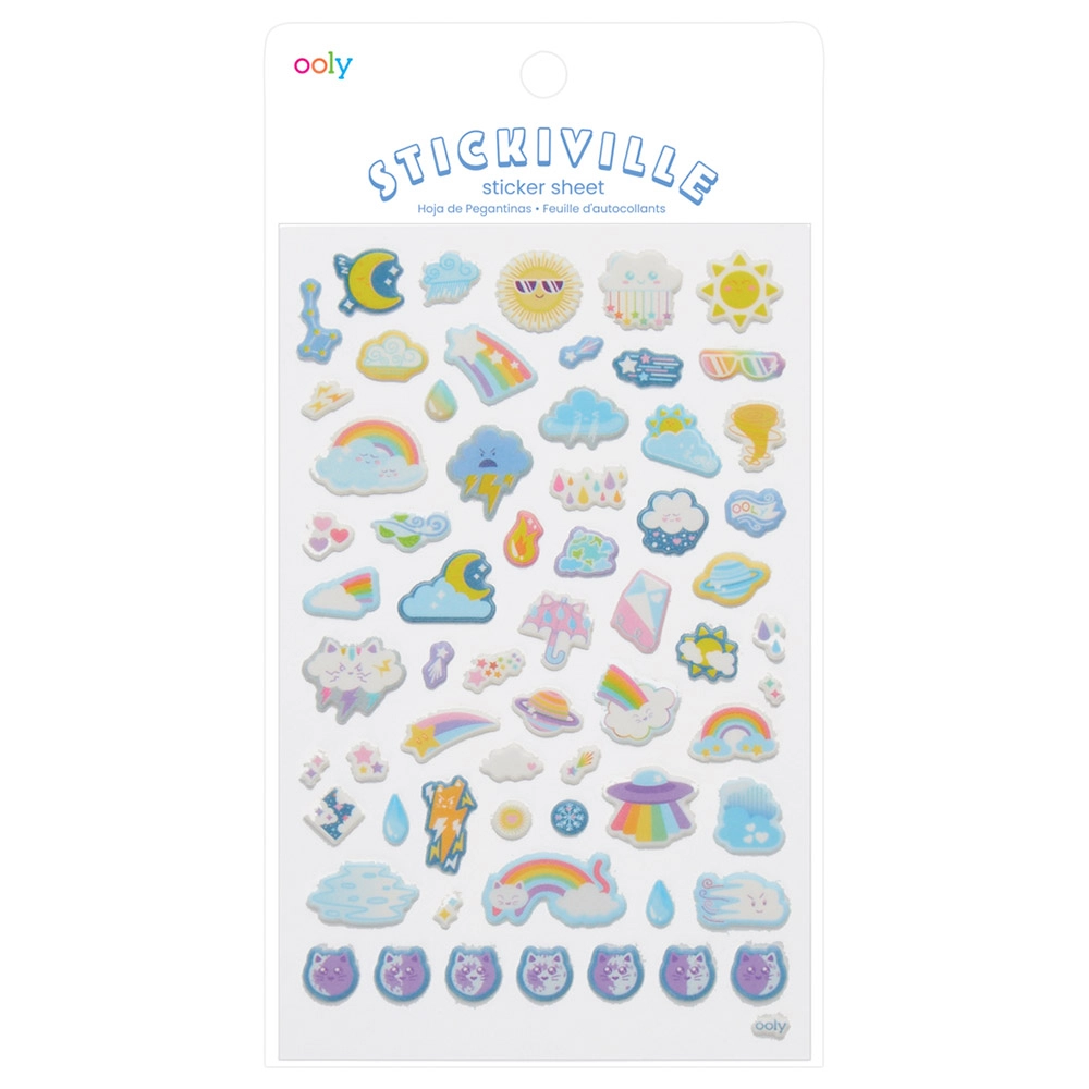 OOLY Weather Pals Sticker Book 1 pcs