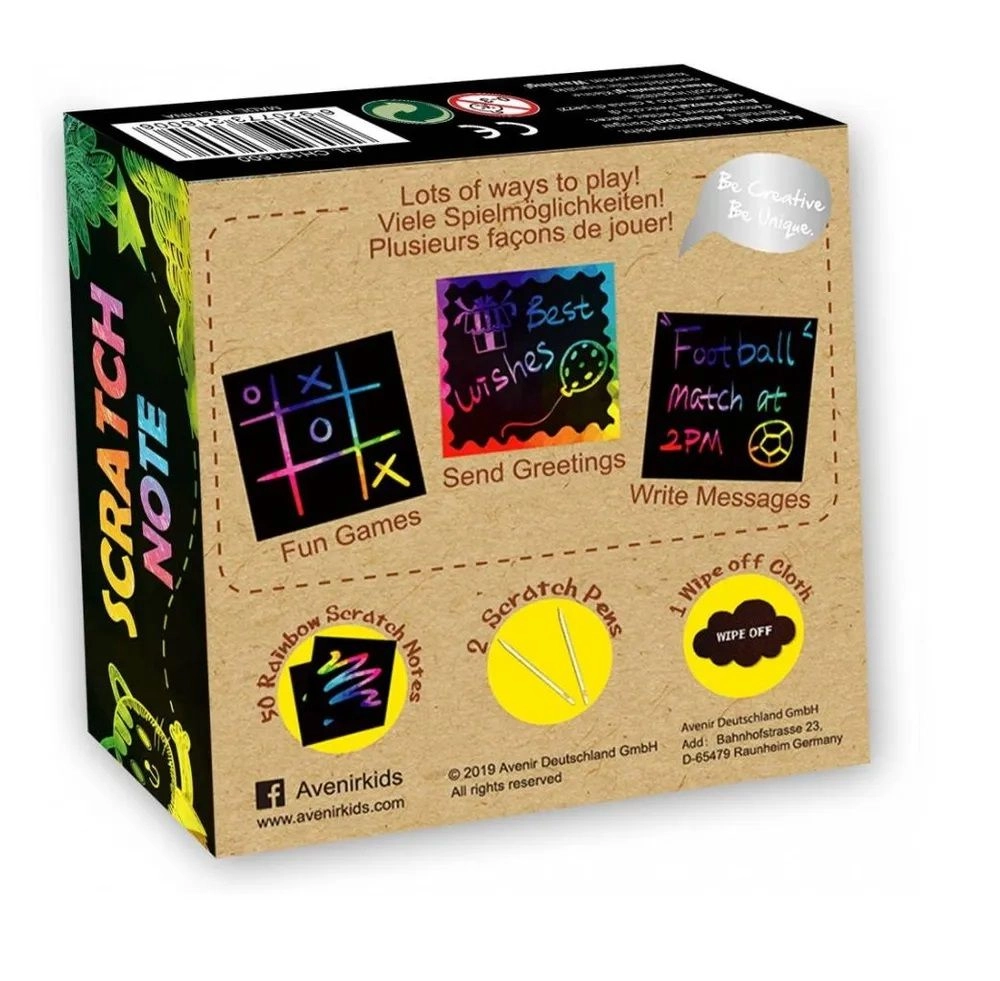 Scratch Note - 50 pieces
