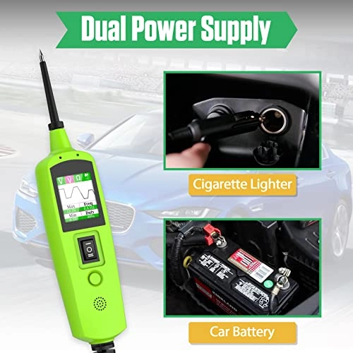 Circuit Tester - 12V/24V Battery Connection Clips AC/DC