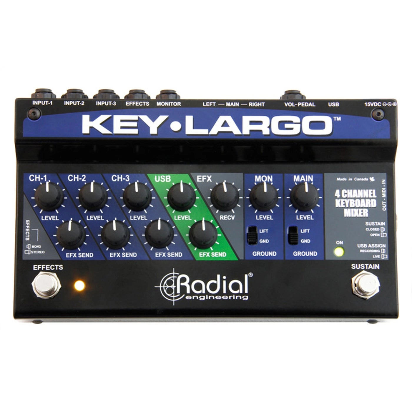 Radial Engineering Key Largo - 3channel