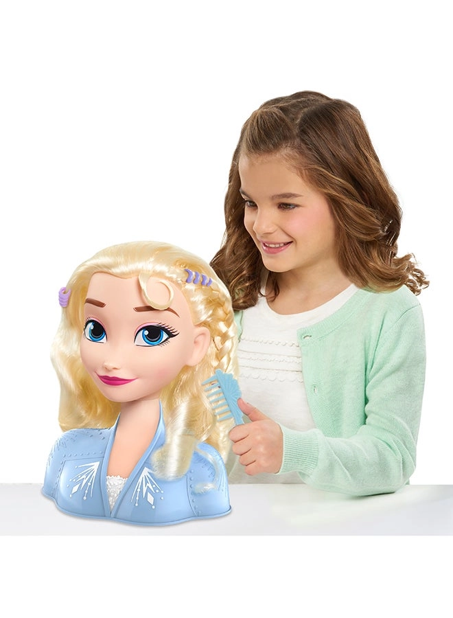 Elsa Styling Head - Frozen 2 13 hairstyle accessories Ages 3+