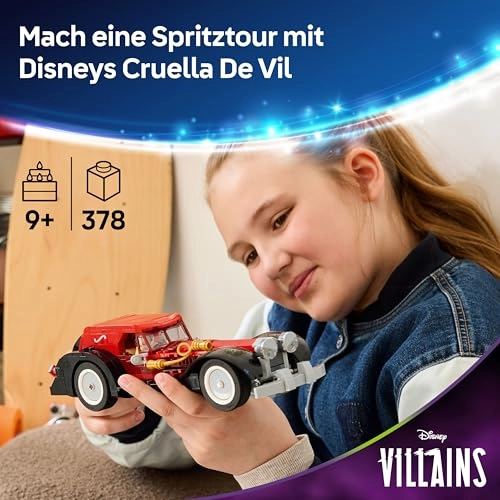 Cruella de Vils Car (43277f) - Villains 101 Dalmatians