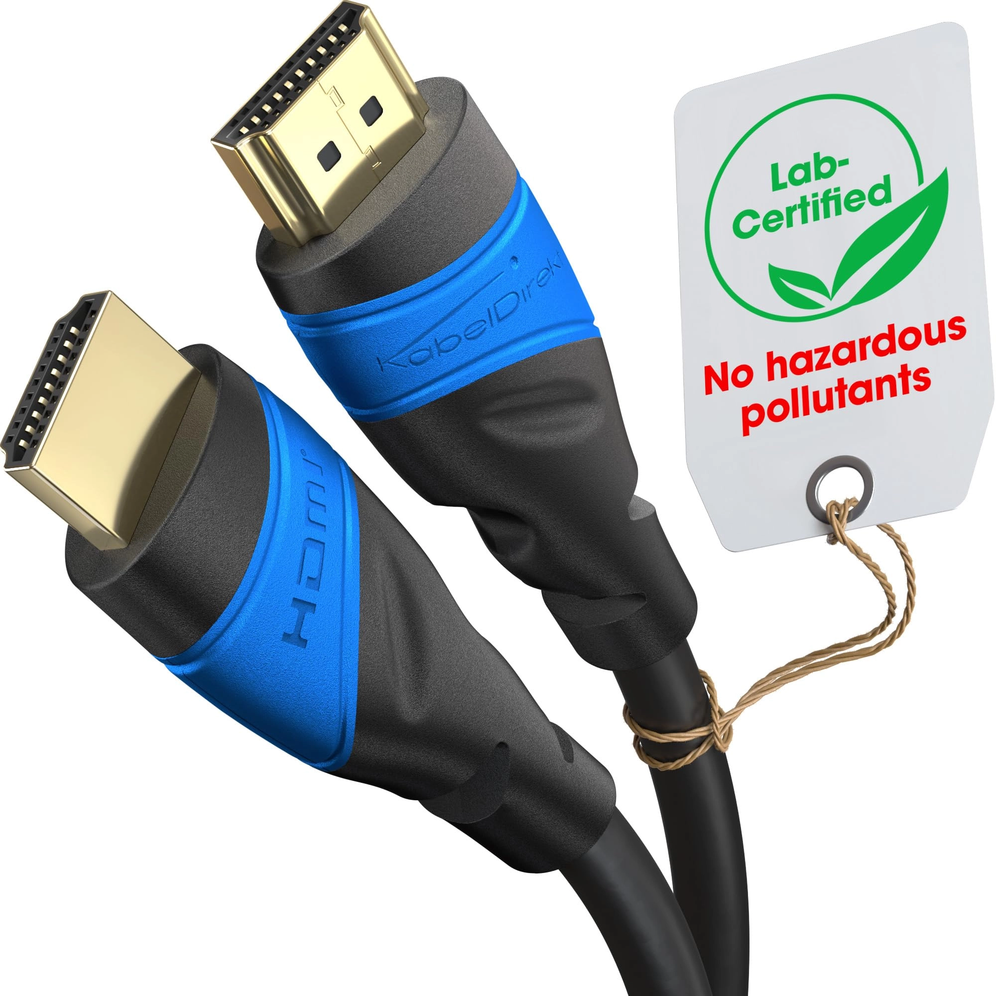 KabelDirekt 4K HDMI Cable - 9m with Ethernet