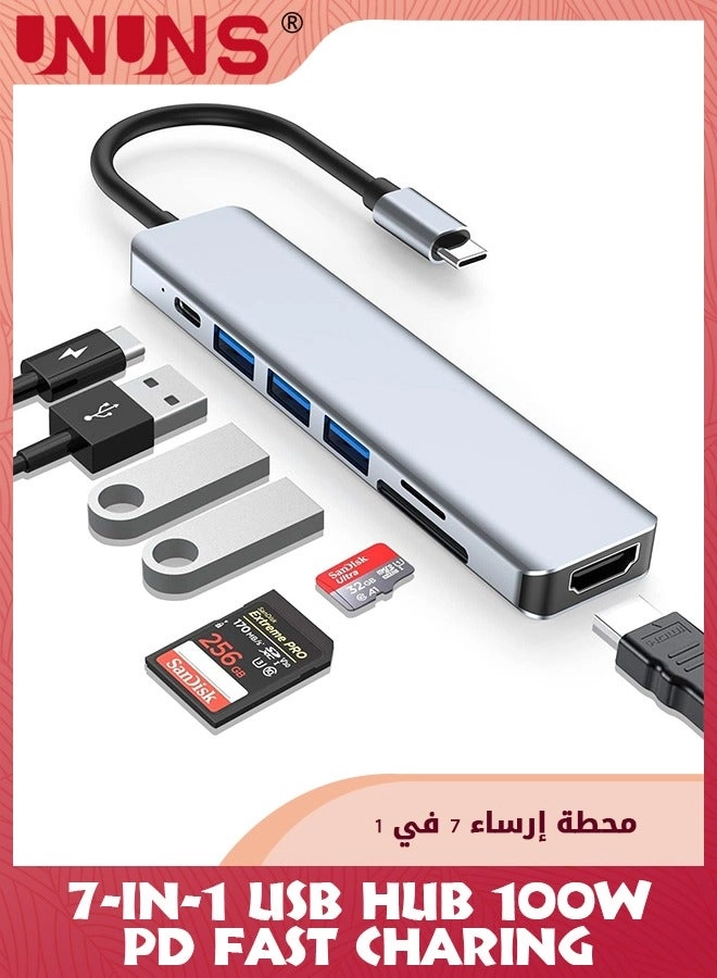 UNUNS 7-in-1 USB C Hub