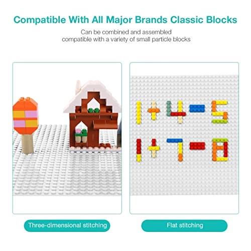 Classic Baseplates - 6 pcs