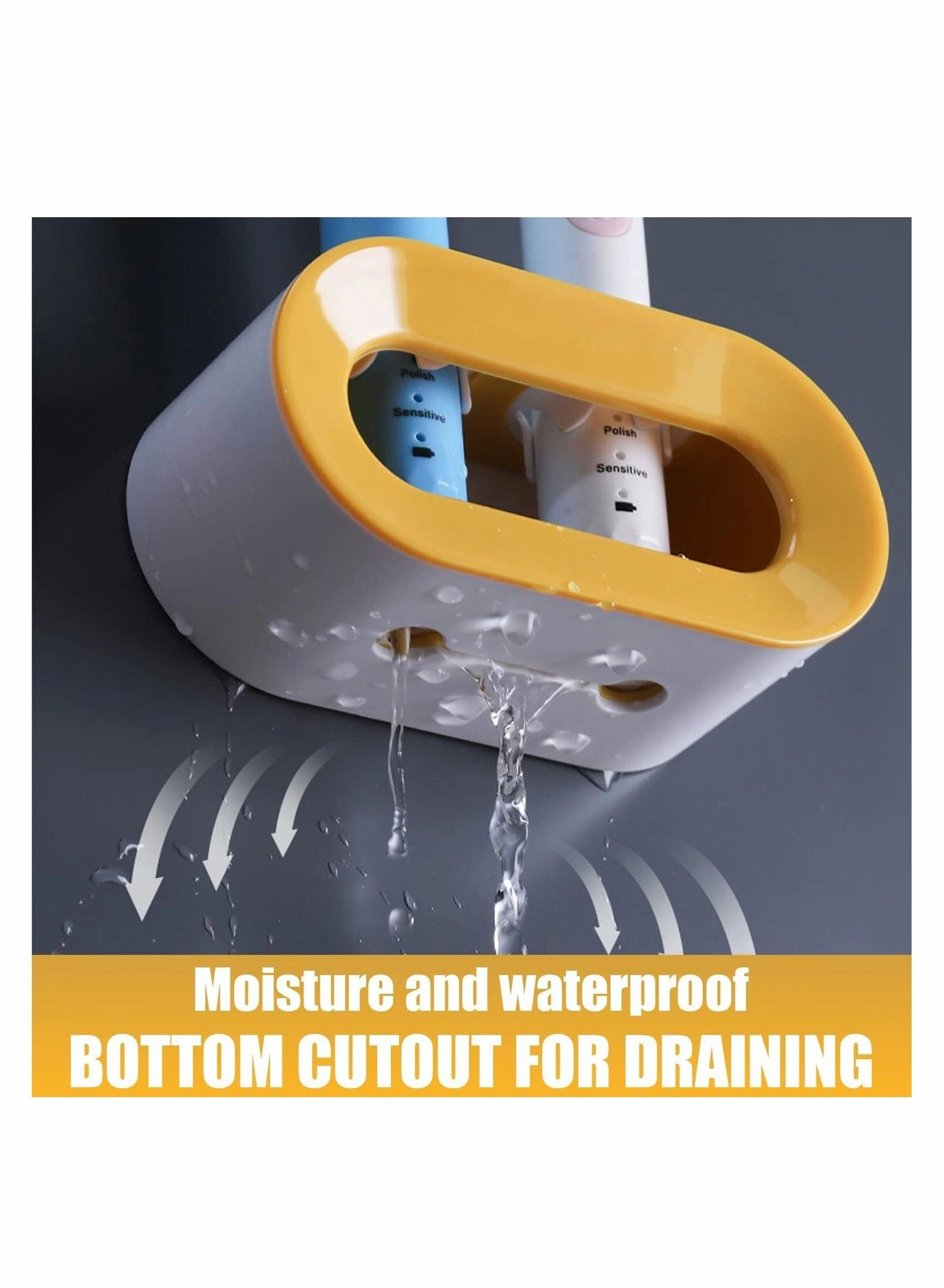 Electric Toothbrush Holder - Wall Mounted Pack