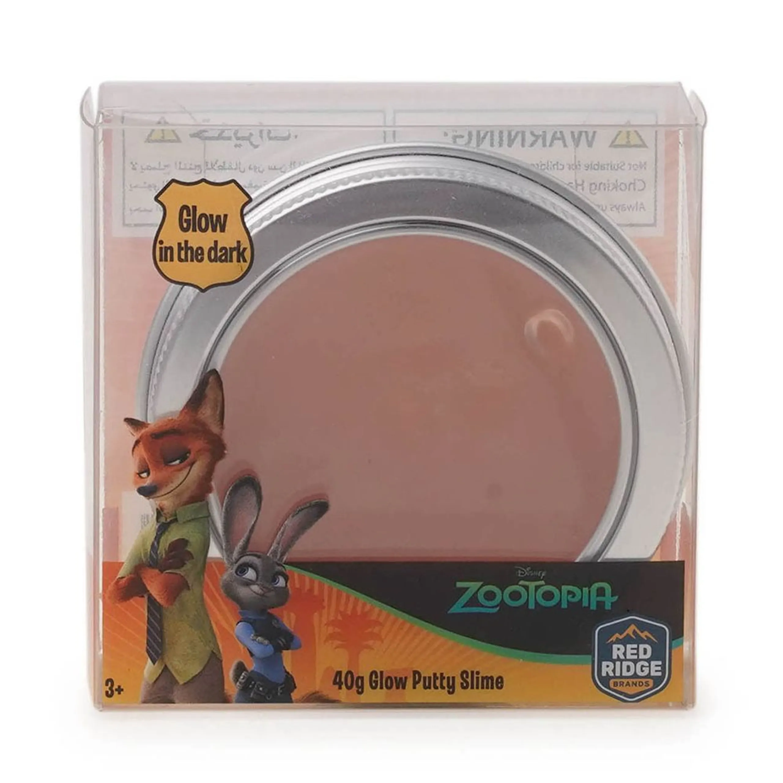 SLIME SQUAD Zootopia Glow Putty Slime - 3+ years