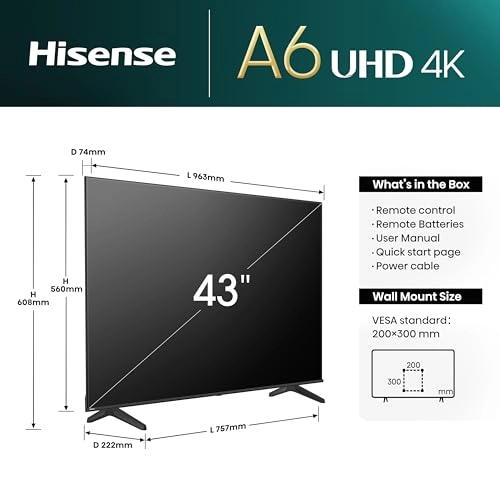 43A62NS - 43 inch