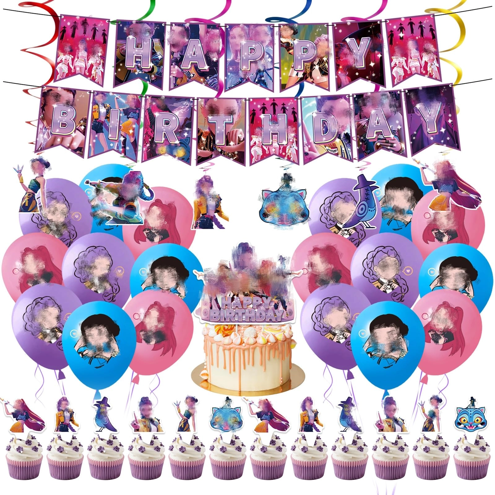 Birthday Party Decorations - 44PCS