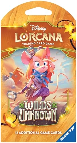 Disney Lorcana Wilds Unknown Single Pack - 12 cards