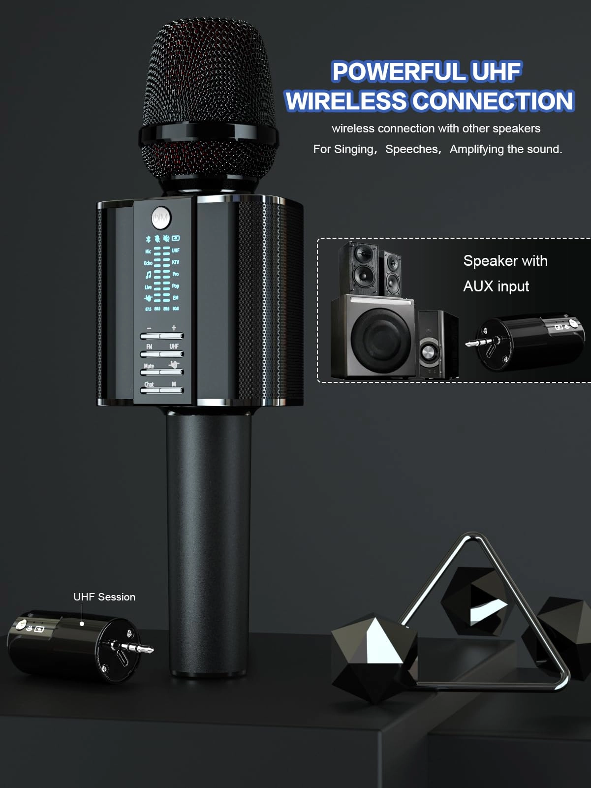 G20 - Karaoke Microphone Bluetooth Wireless