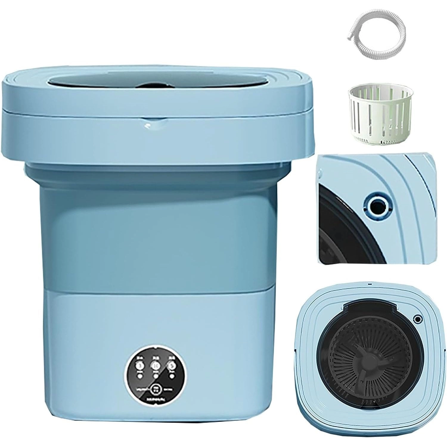 SZAJOR Mini Foldable Washing Machine