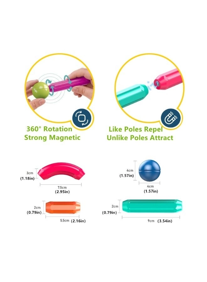 STEM Magnetic Stacking Toys - 40 pieces