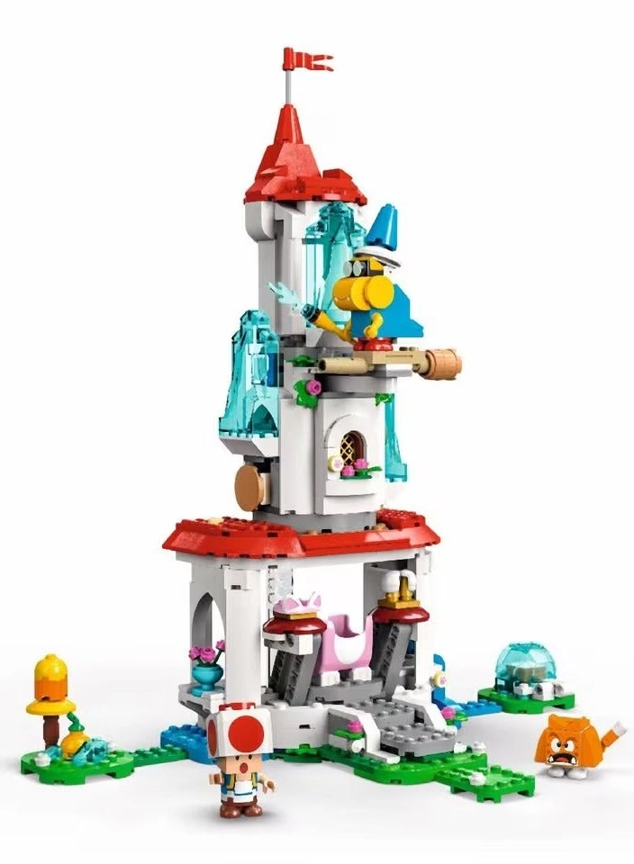 Super Mario Cat Peach Suit and Frozen Tower Expansion Set (71407)