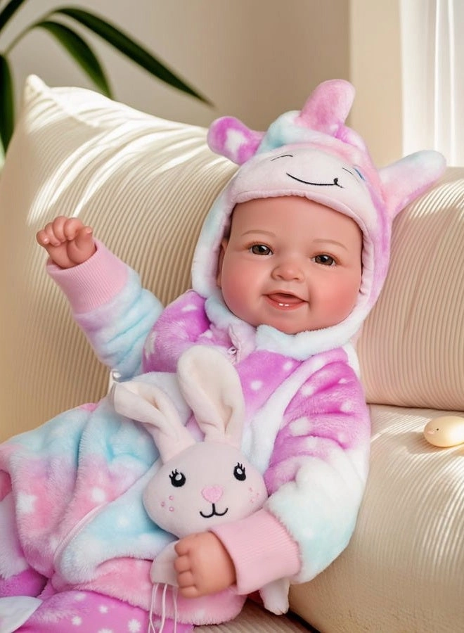 Reborn Baby Doll - 17-inch Pink