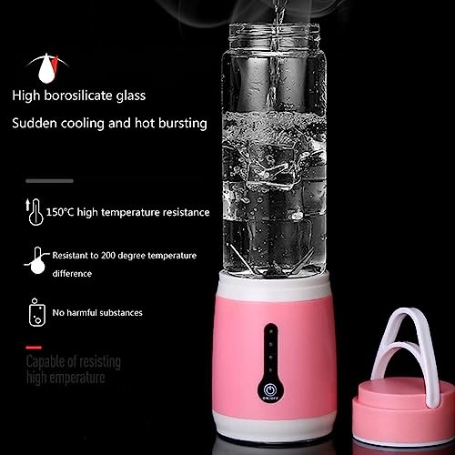 Rechargeable Convenient Juice Cup - USB Rechargeable Stainless Steel Blades