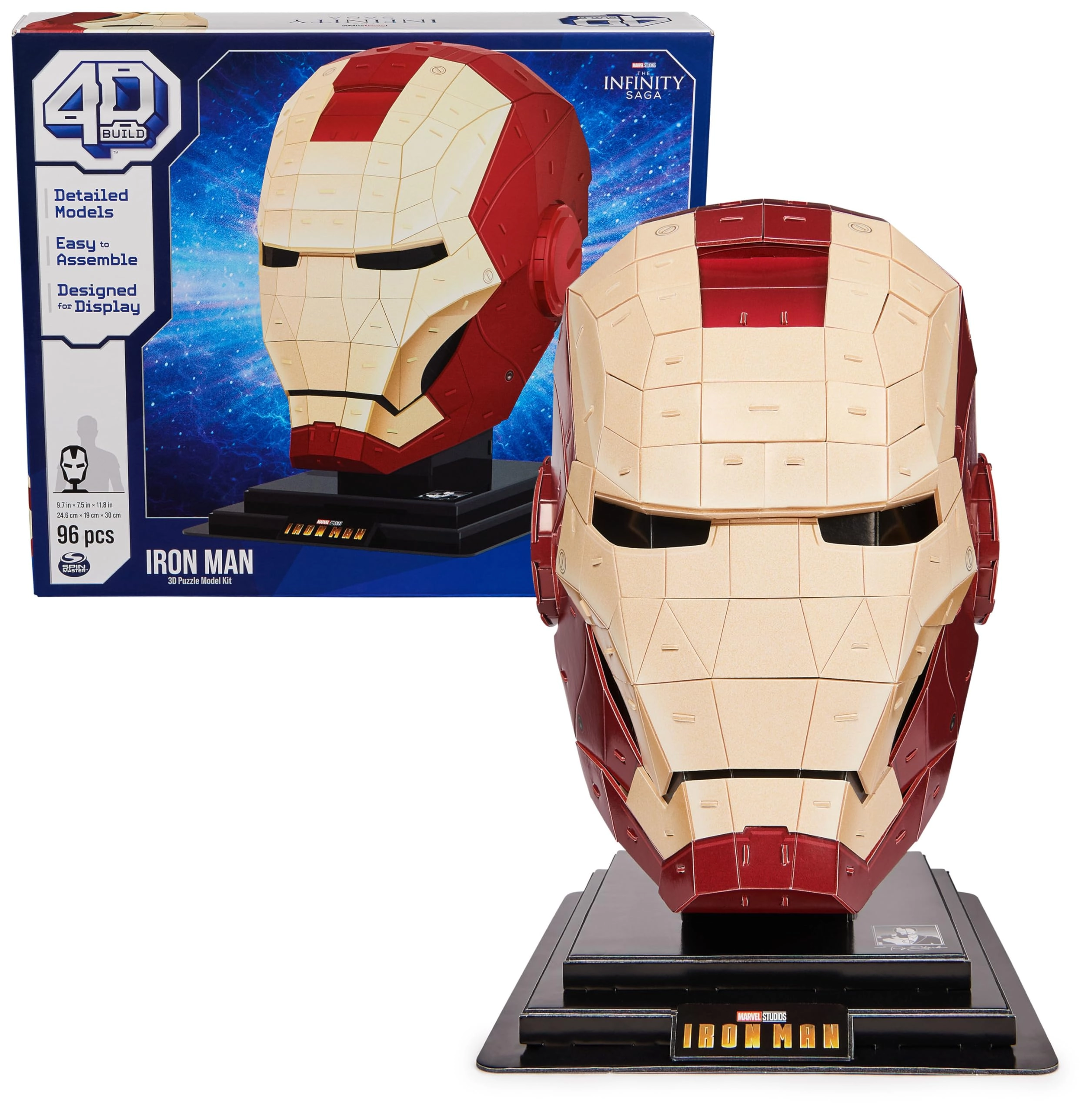 4D Build Marvel Iron Man Helmet