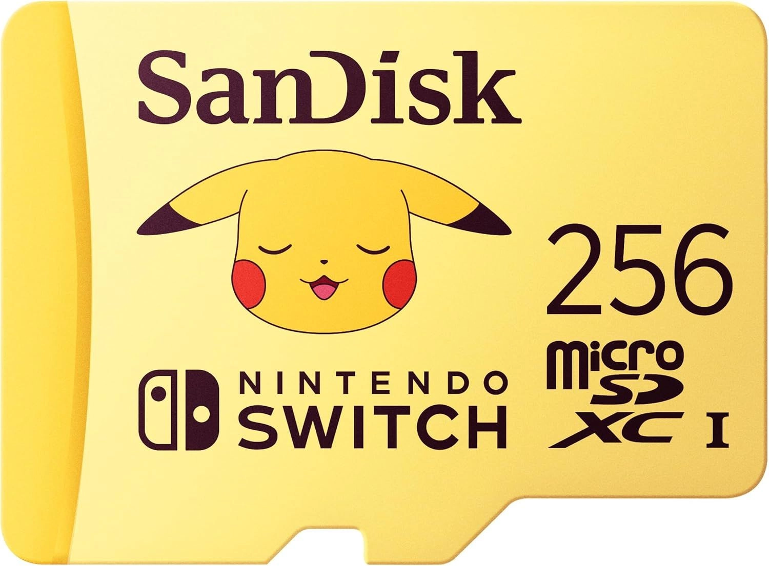 SanDisk Pokemon Pikachu MicroSD Card - 256GB