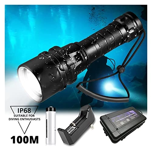 Diving Flashlight - T6 2600mAh IP68
