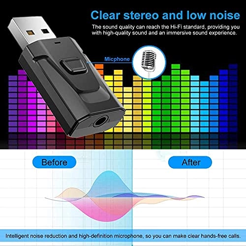 Car Bluetooth Adapter - Bluetooth USB Home Theatre Headphones Pc Tv
