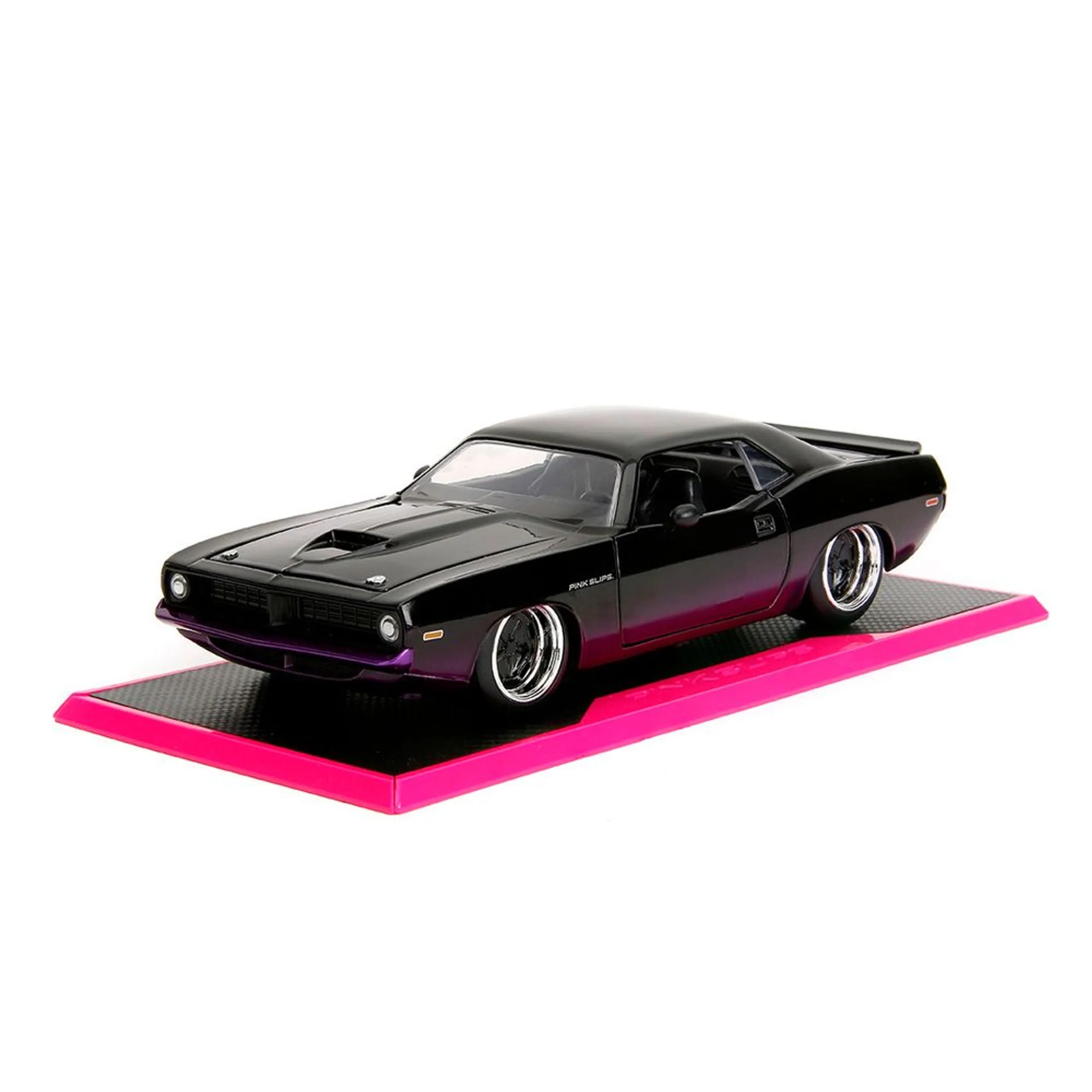Jada 1973 Pink Slip Plymouth Cuda - 1:24 Die-Cast