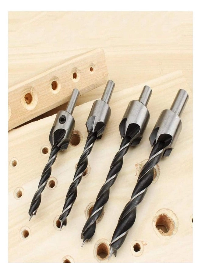 Countersink Drill Bit Set - Hss 7 pcs 3mm to 10mm