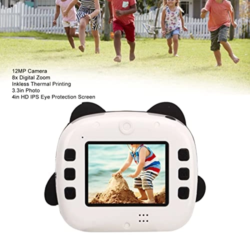 Instant Print Camera - 2.4in 12MP 1080P