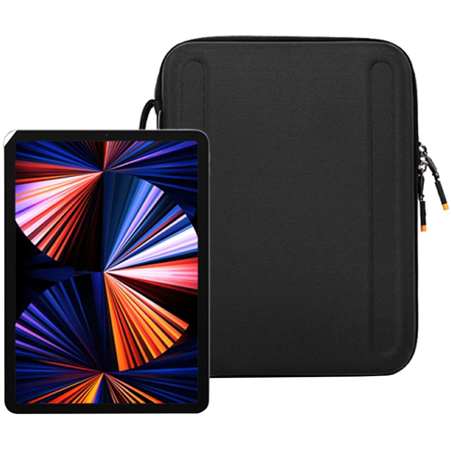 Hardshell Case with Pencil Holder and Shoulder Strap for iPad Pro 11-inch